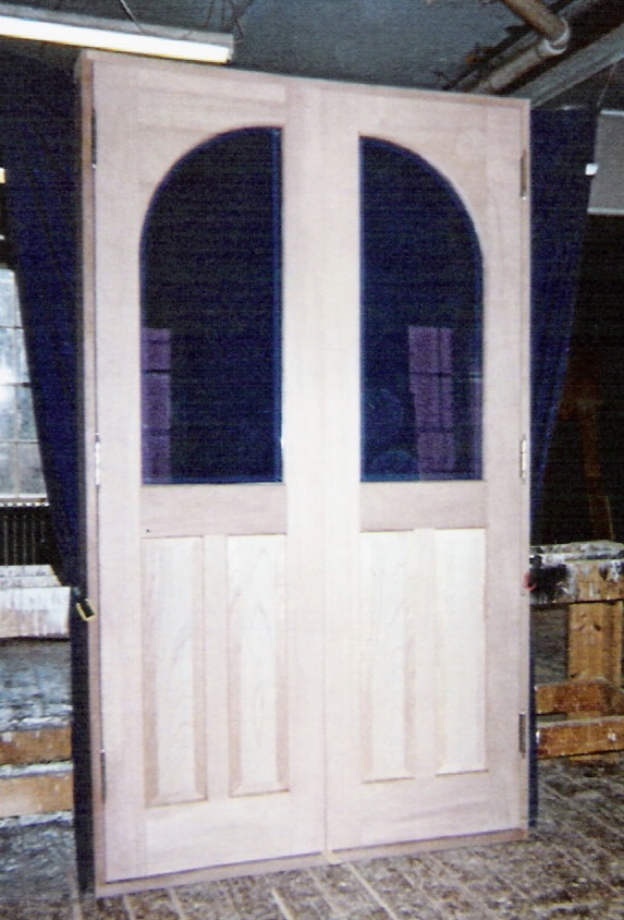 Arch Top Doors Custom Made Built Wood Interior Exterior