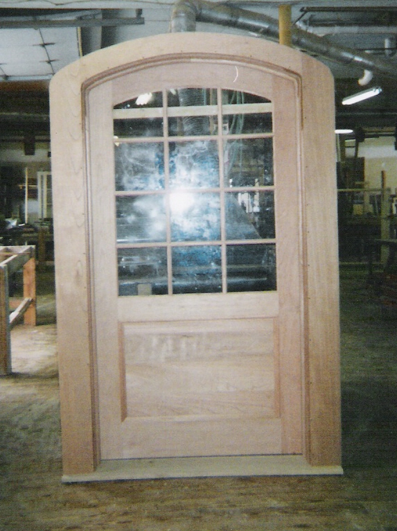 Custom Wood Arch Top Doors